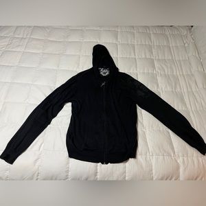 Buffalo by David Bitton black men’s zip up hoodie